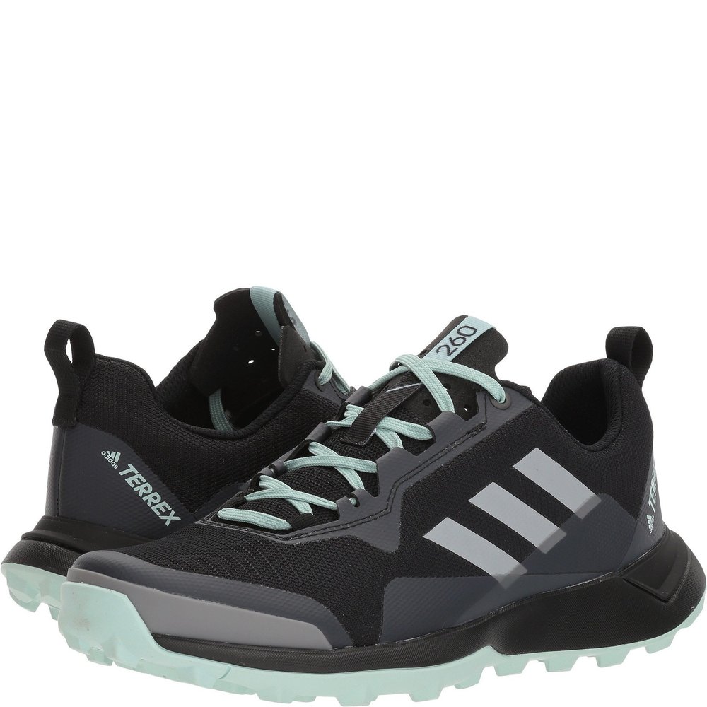 ADIDAS OUTDOOR WOMEN'S TERREX CMTK W WALKING SHOE, BLACK/CHALK WHITE/ASH GR